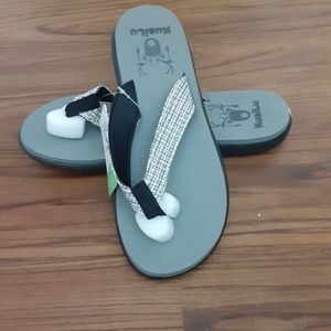 KuaiLu Men's Casual Sandals Light Grey